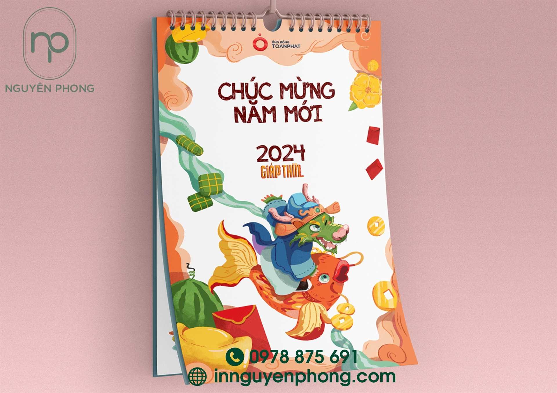 mẫu in lịch tết 2025 08